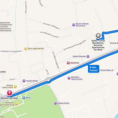 Nobile Apartment - Coral Residence Complex With Parking & Pool Βάρνα Εξωτερικό φωτογραφία